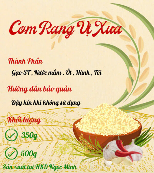 Cơm Rang Vị Xưa